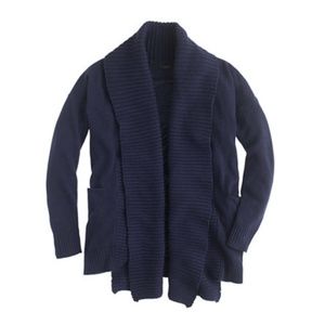 J Crew Navy Cardigan
